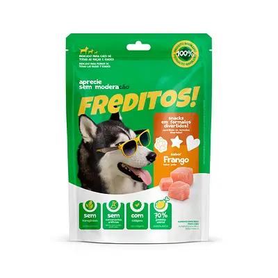 Petisco Para Cães Freditos Frango 50g