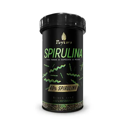 Alimento Poytara Black Line Spirulina para Peixes