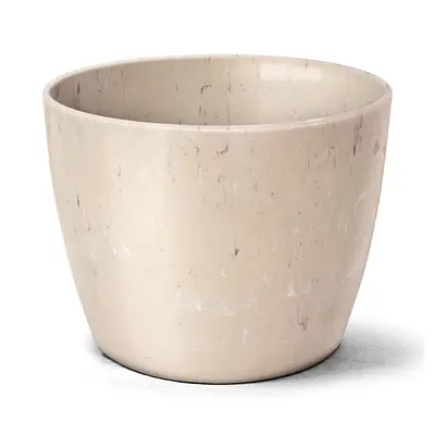 Cachepot Nutriplan Elegance Redondo Travertino