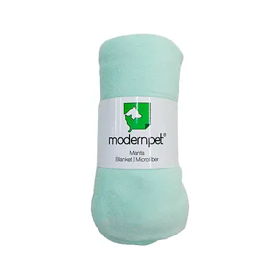 Manta Microfibra Verde para Cães Modernpet