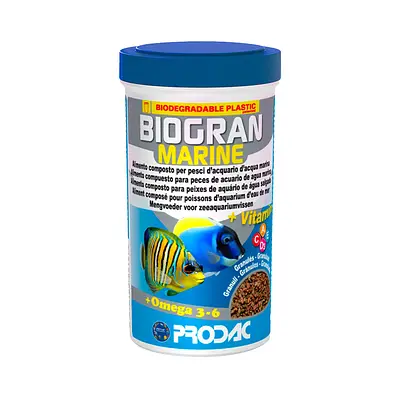 Alimento Prodac Biogran Marine para Peixes