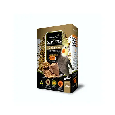 Ração Reino das Aves Suprema Selecta Grãos para Calopsita - 700g