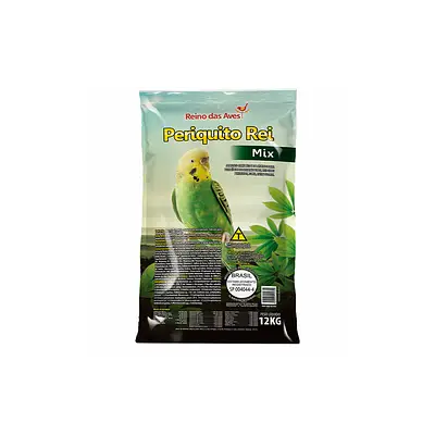 Ração Reino das Aves Periquito Rei Mix - 12kg