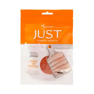 Petisco Just Steak de Frango para Cães e Gatos