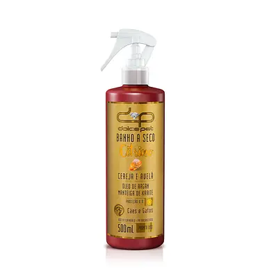 Banho a Seco Dolce Pet Citrino para Cães e Gatos 500ml