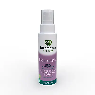 Spray Antiestresse DNAmazon Harmonia para Cães e Gatos 50 ml