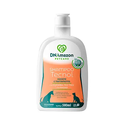 Shampoo DNAmazon Tecnol para Cães e Gatos