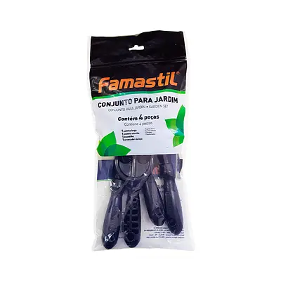 Conjunto para Jardim Famastil em Plástico com 4 Peças