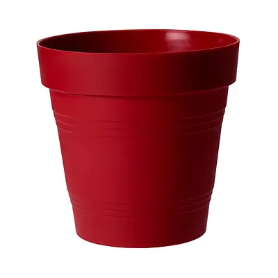 Vaso West Garden Veneza Vermelho Escuro