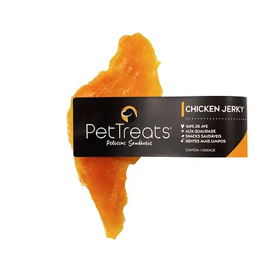 Petisco PetTreats Chicken Jerky para Cães