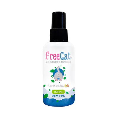 Eliminador de Odores FreeCat Herbal 60 ml