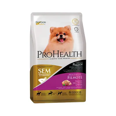 Ração ProHealth para Cães Filhotes de Porte Pequeno Sabor Frango