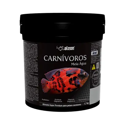 Alimento Alcon Carnívoros Meia Água