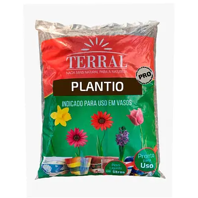 Substrato Terral Plantio Pro Pronto para Uso 8L