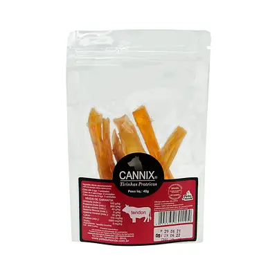 Snacks Cannix Tirinhas Proteicas de Tendão para Cães 40g