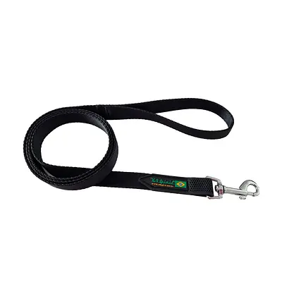 Guia K-9 Spirit Fita de 20mm Preta para Cães