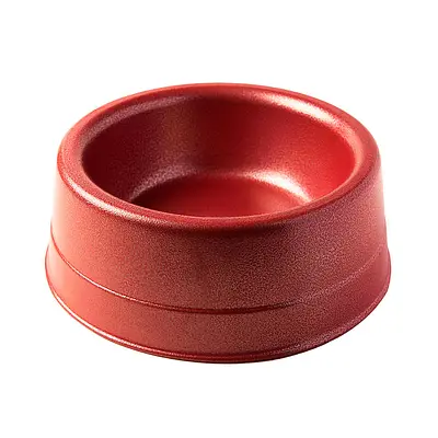 Comedouro Royale Pesado Vermelho para Cães