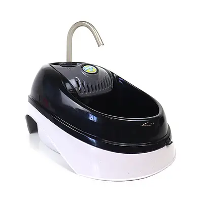 Fonte Truqys Eco Preta Bivolt para Gatos