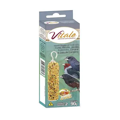 Bastão De Sementes Curió Danreal 90g