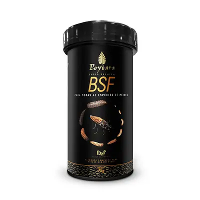 Alimento Poytara BSF Black Soldier Fly Crisps para Peixes