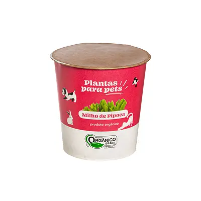 Graminha para Pets Milho de Pipoca 60 g