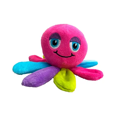 Brinquedo Napi Pelúcia Polvo Colorido para Cães