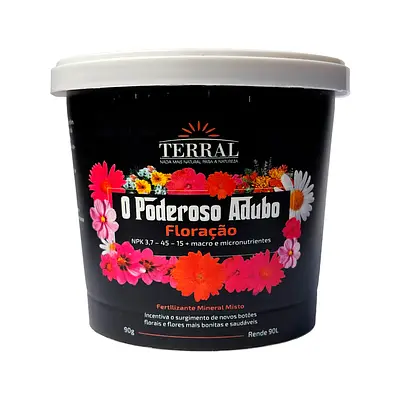 Fertilizante Terral O Poderoso Adubo Floração 90 g