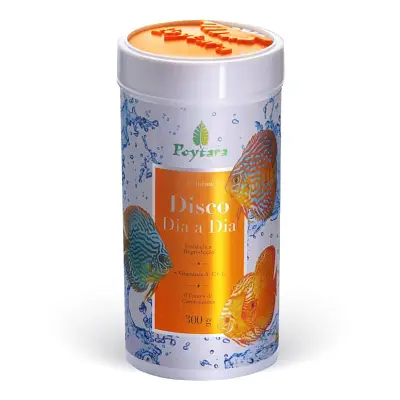 Ração Disco Dia a Dia Para Peixes Poytara 300g
