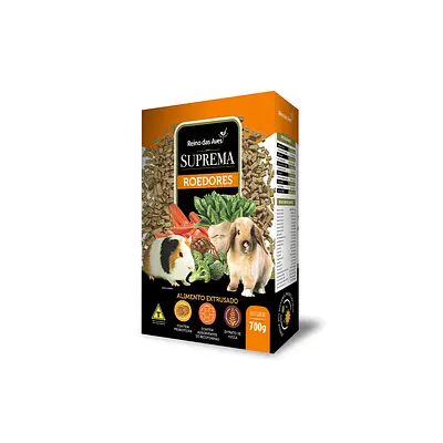 Ração Reino das Aves Suprema para Roedores 700g
