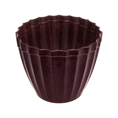Vaso Evo Plissado Imbuia