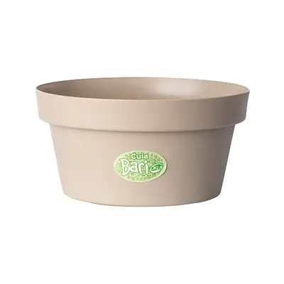 Vaso Cuia Okla Bari Cinza Taupe