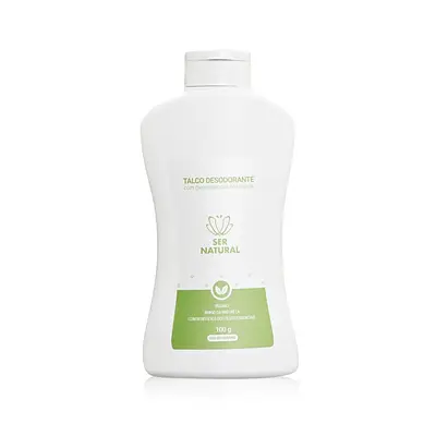 Talco Desodorante Ser Natural para Cães e Gatos 100g