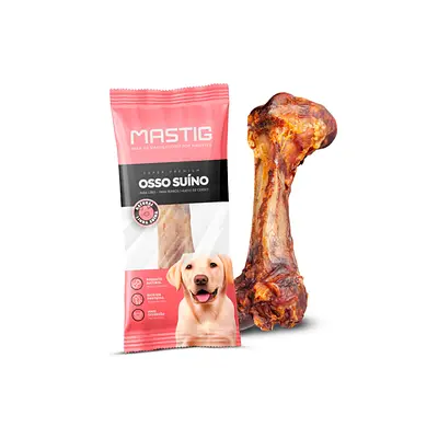 Osso Mastig Fêmur Suíno para Cães