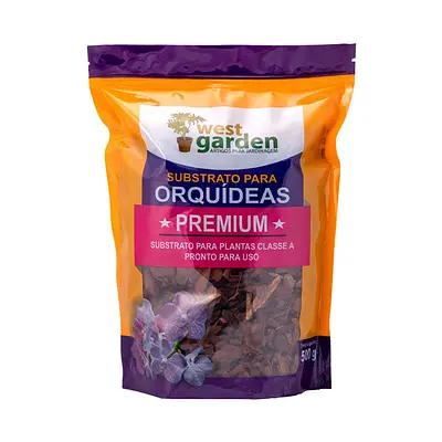 Substrato West Garden Premium para Orquídeas 500g