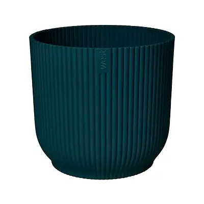 Vaso West Garden Siena Azul Petróleo