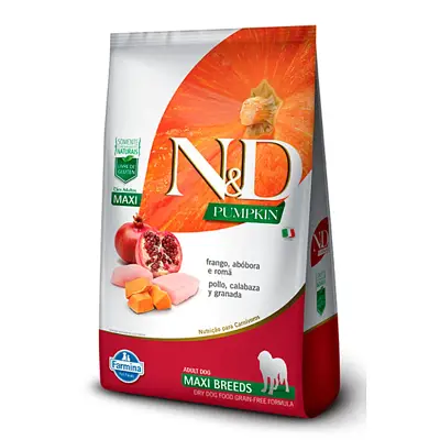 N&D Pumpkin Cães Adultos Maxi Frango Raças Grandes 10,1kg