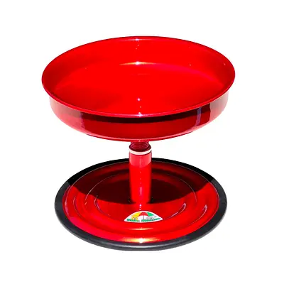 Comedouro Vida Mansa Au Au Vermelho para Cães