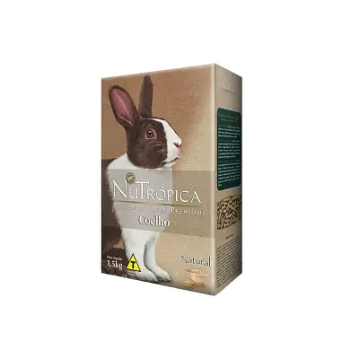 Ração para Coelho Natural Nutrópica 1,5kg