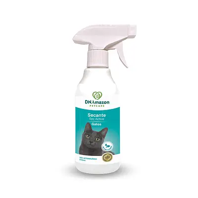 Spray Secante DNAmazon Sec Active para Gatos 300ml