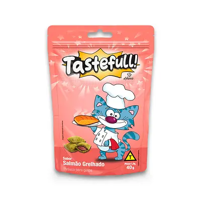 Petisco Hana Tastefull Salmão para Gatos Adultos