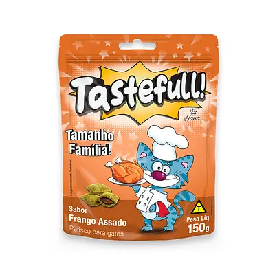 Petisco Hana Tastefull Frango Assado para Gatos Adultos