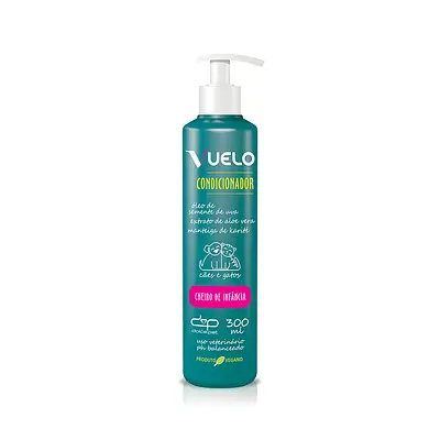 Condicionador Vuelo Cheiro de Infância para Cães e Gatos 300ml