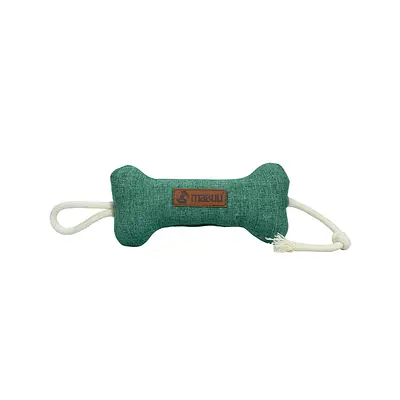 Brinquedo Mabuu Osso com Corda Verde