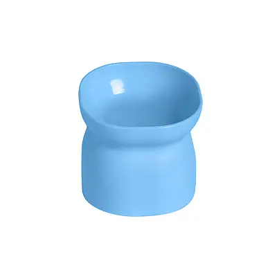 Comedouro ou Bebedouro Pet Games Ergonocat Azul Claro