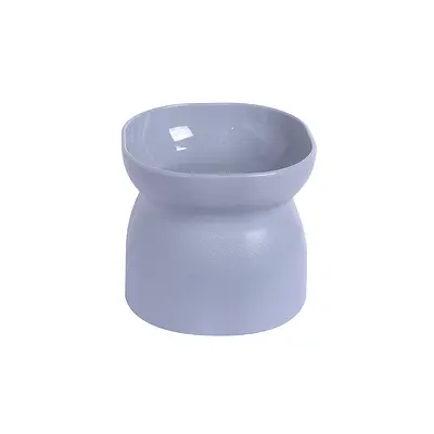 Comedouro ou Bebedouro Pet Games Ergonocat Cinza