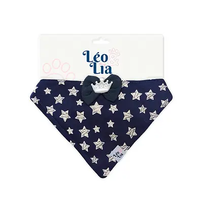 Bandana Leo e Lia Estrela Marinho para Cães e Gatos