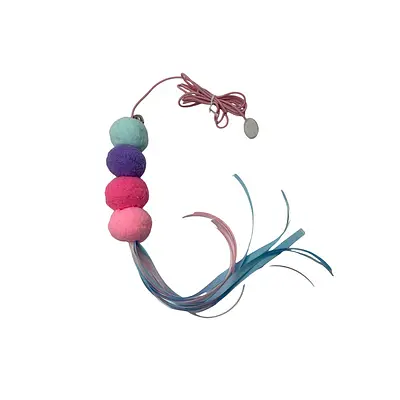 Brinquedo Mabuu Interativo Para Gatos Cobra Rosa