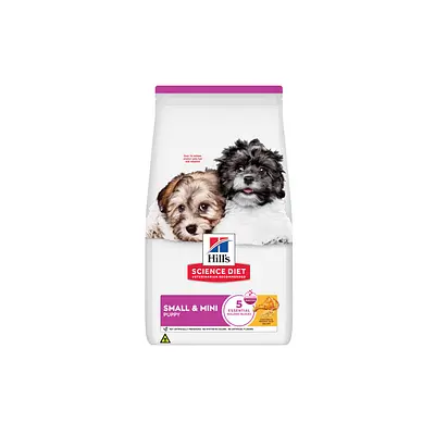 Ração Hill's Science Diet Pequenos e Mini para Cães Filhotes Sabor Frango