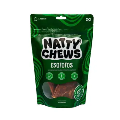 Natty Chews Esôfago Bovino 5 unidades