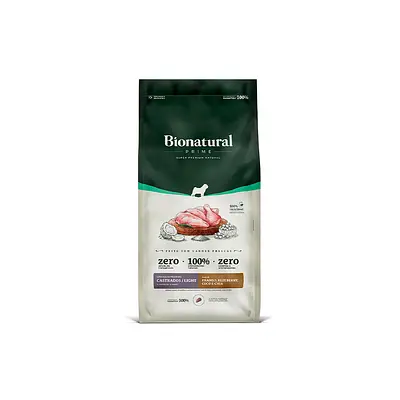 Ração Bionatural Prime para Cães Cadastrados de Raças Pequenas Sabor Frango, Blueberry, Coco e Chia